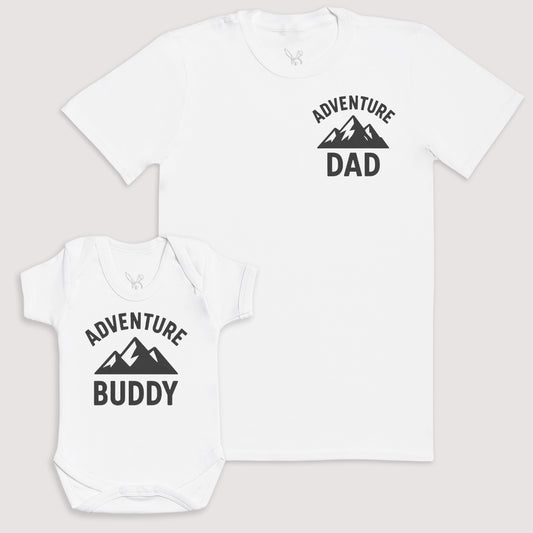 Adventure Buddy - Baby Gift Set - Baby Bodysuit Gift Set