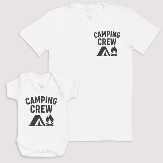 Camping Crew - Baby Gift Set - Baby Bodysuit Gift Set