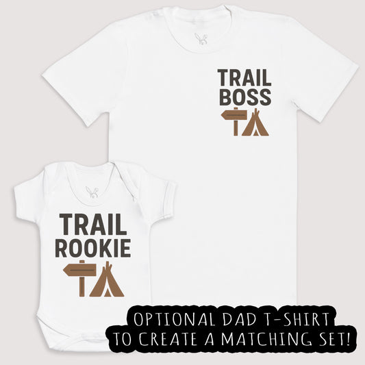 Trail Rookie - Baby Gift Set - Baby Bodysuit Gift Set