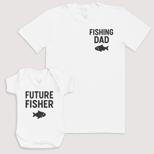 Future Fisher - Baby Gift Set - Baby Bodysuit Gift Set