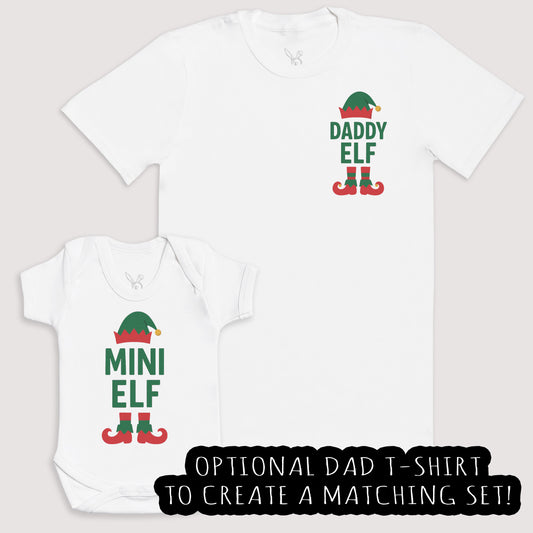 Mini Elf - Baby Gift Set - Baby Bodysuit Gift Set