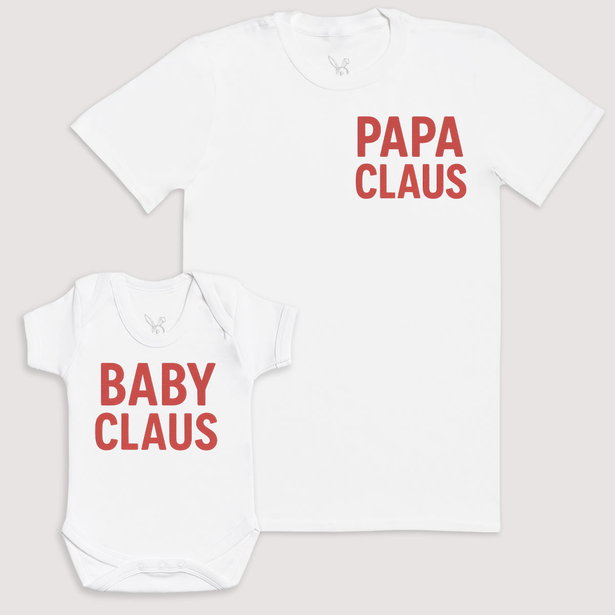 Baby Claus - Baby Gift Set - Baby Bodysuit Gift Set