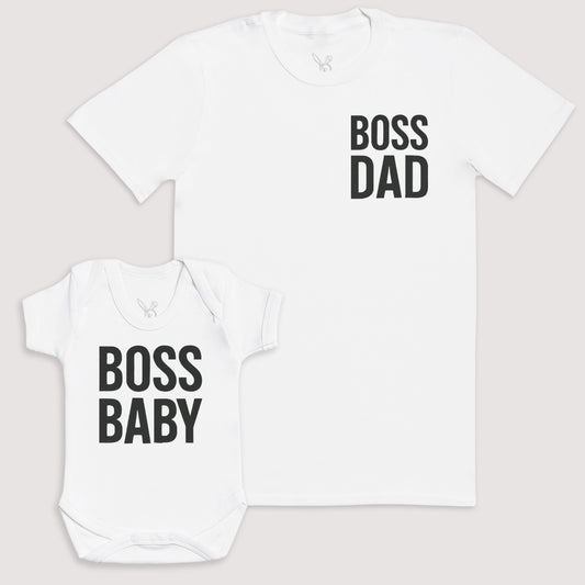 Boss Baby - Baby Gift Set - Baby Bodysuit Gift Set