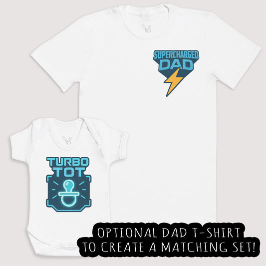 Turbo Tot - Baby Gift Set - Baby Bodysuit Gift Set