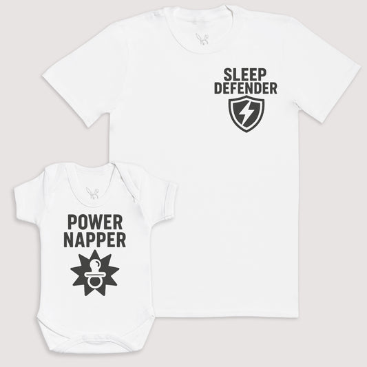 Power Napper - Baby Gift Set - Baby Bodysuit Gift Set