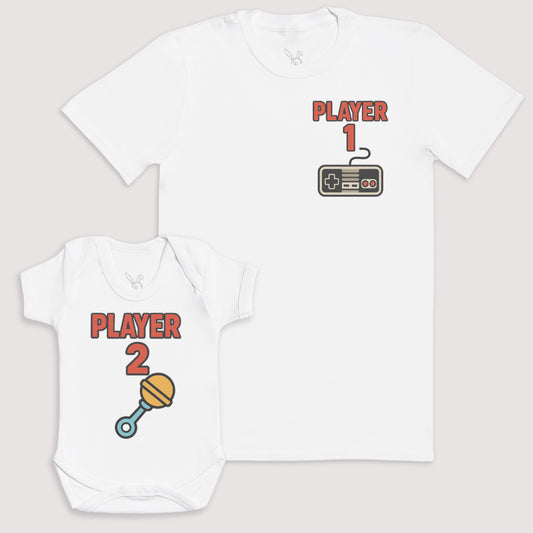 Player 2 - Baby Gift Set - Baby Bodysuit Gift Set