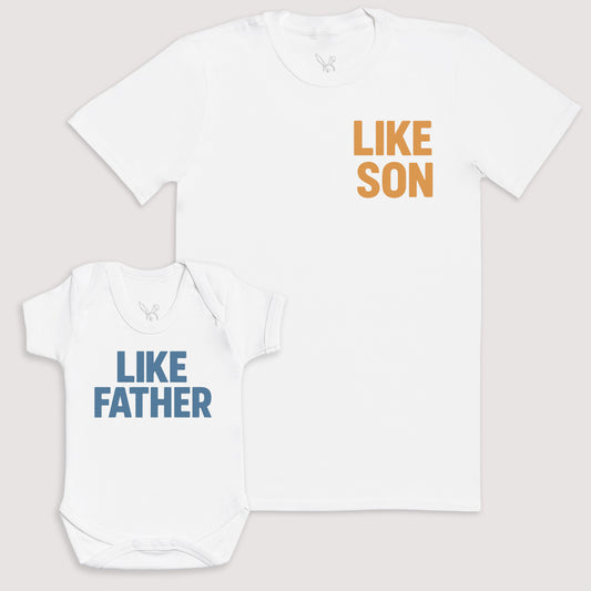 Like Father - Baby Gift Set - Baby Bodysuit Gift Set