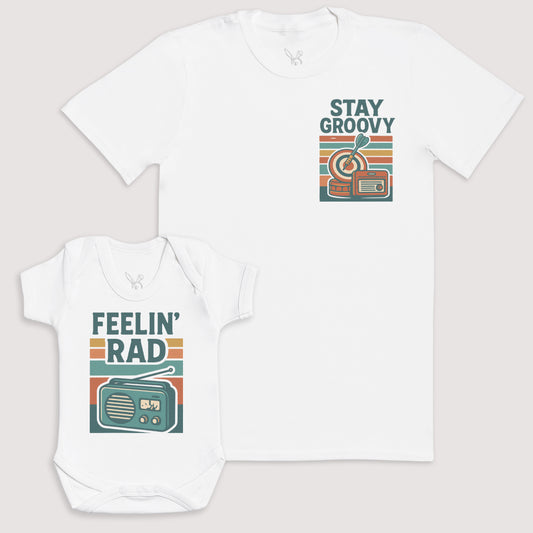 Feelin Rad - Baby Gift Set - Baby Bodysuit Gift Set