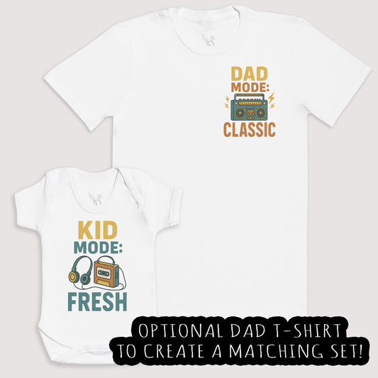 Kid Mode Fresh - Baby Gift Set - Baby Bodysuit Gift Set