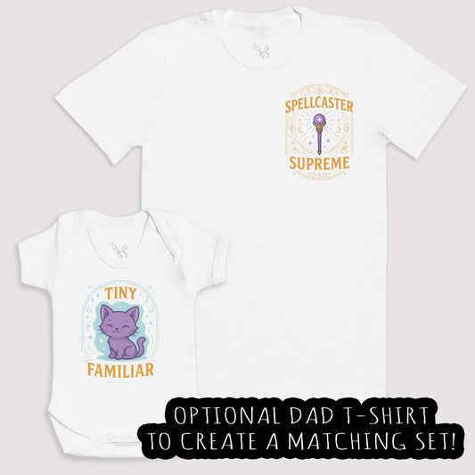 Tiny Familiar - Baby Gift Set - Baby Bodysuit Gift Set