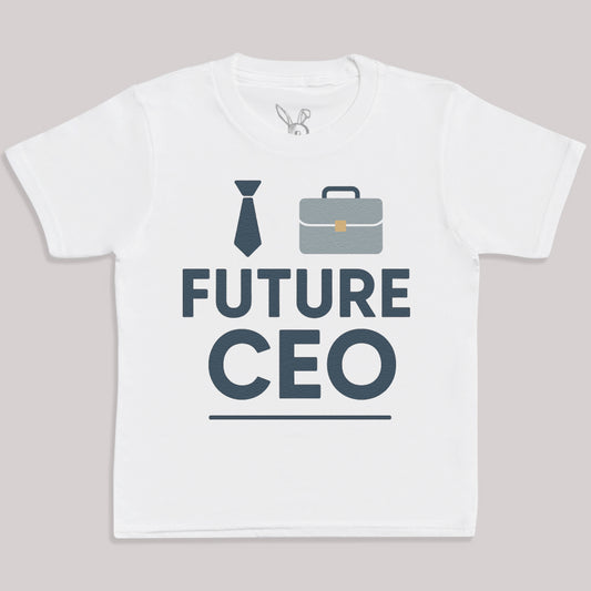 Future CEO - Kids T-Shirt 3 yrs to 14 yrs