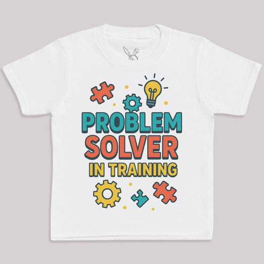 Problem Solver In Training - Kids T-Shirt 3 yrs to 14 yrs