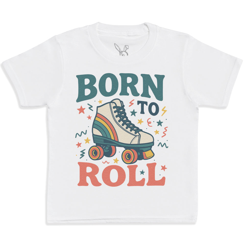 Born To Roll - Kids T-Shirt 3 yrs to 14 yrs