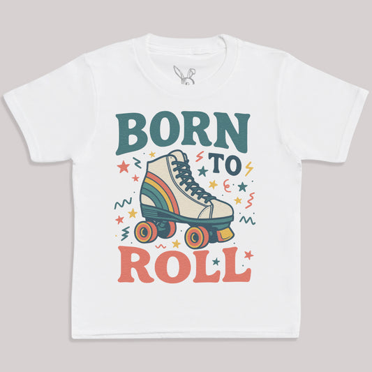 Born To Roll - Kids T-Shirt 3 yrs to 14 yrs