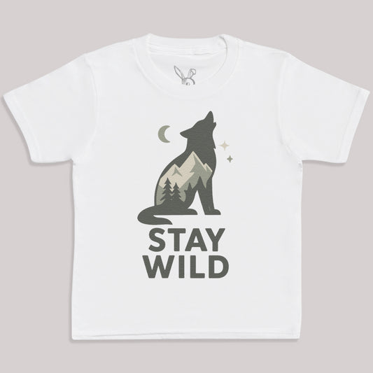 Stay Wild - Kids T-Shirt 3 yrs to 14 yrs