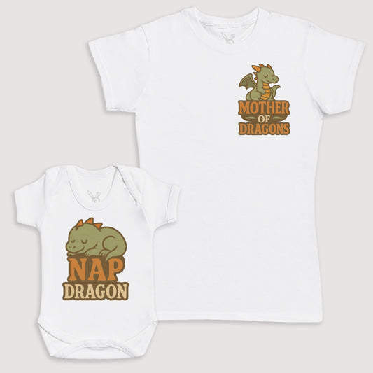 Nap Dragon - Baby Gift Set - Baby Bodysuit Gift Set