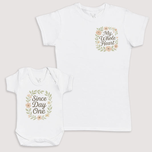 Since Day One - Baby Gift Set - Baby Bodysuit Gift Set