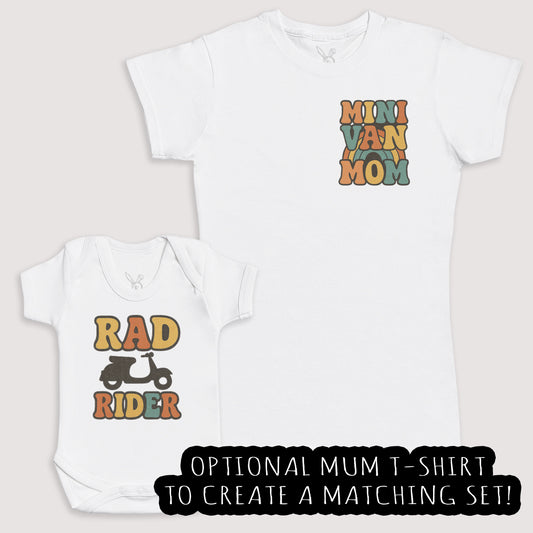 Rad Rider - Baby Gift Set - Baby Bodysuit Gift Set