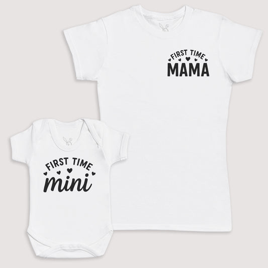 First Time Mini - Baby Gift Set - Baby Bodysuit Gift Set