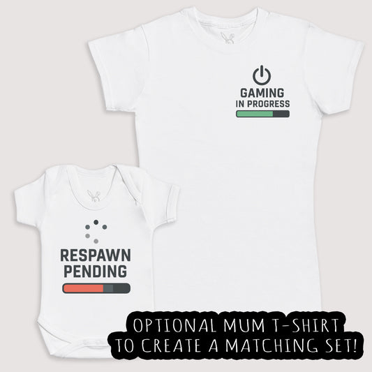 Respawn Pending - Baby Gift Set - Baby Bodysuit Gift Set