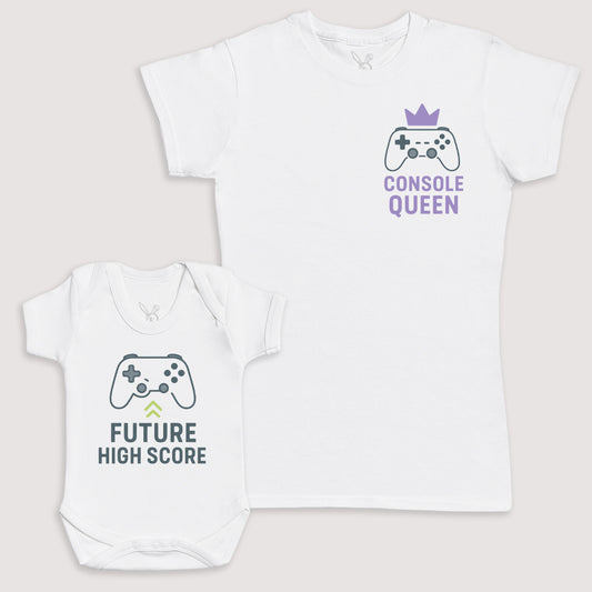 Future High Score - Baby Gift Set - Baby Bodysuit Gift Set