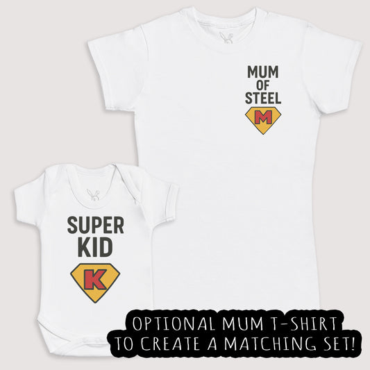 Super Kid - Baby Gift Set - Baby Bodysuit Gift Set