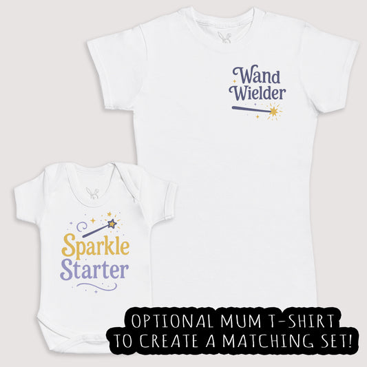 Sparkle Starter - Baby Gift Set - Baby Bodysuit Gift Set