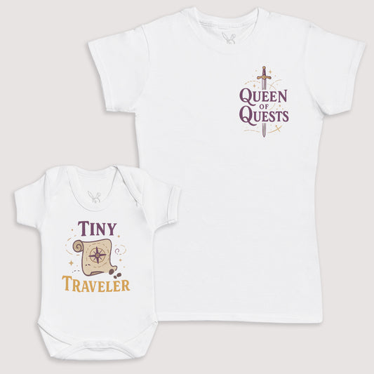 Tiny Traveler - Baby Gift Set - Baby Bodysuit Gift Set