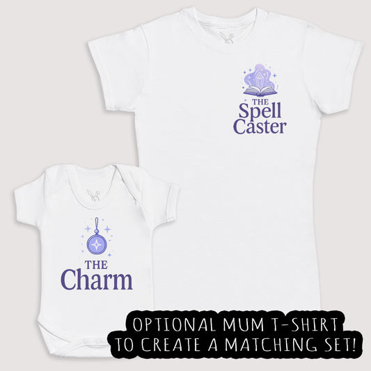 The Charm - Baby Gift Set - Baby Bodysuit Gift Set