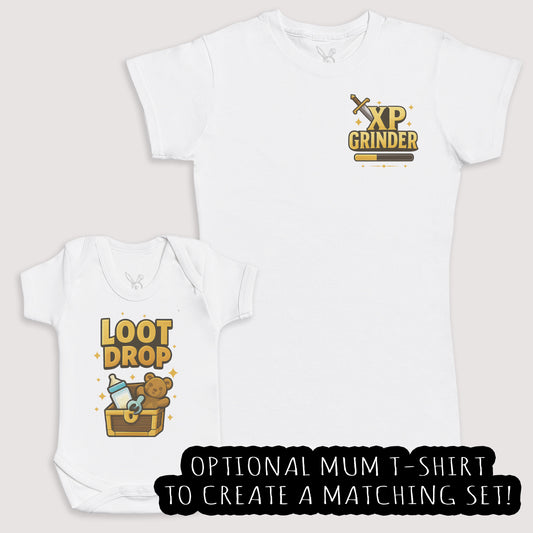 Loot Drop - Baby Gift Set - Baby Bodysuit Gift Set