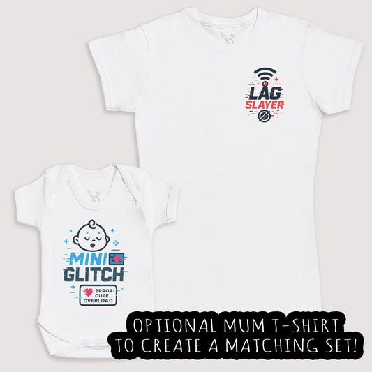 Mini Glitch - Baby Gift Set - Baby Bodysuit Gift Set