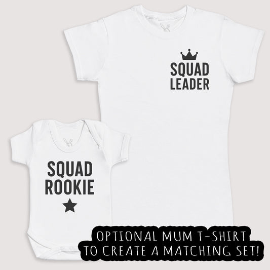 Squad Rookie - Baby Gift Set - Baby Bodysuit Gift Set