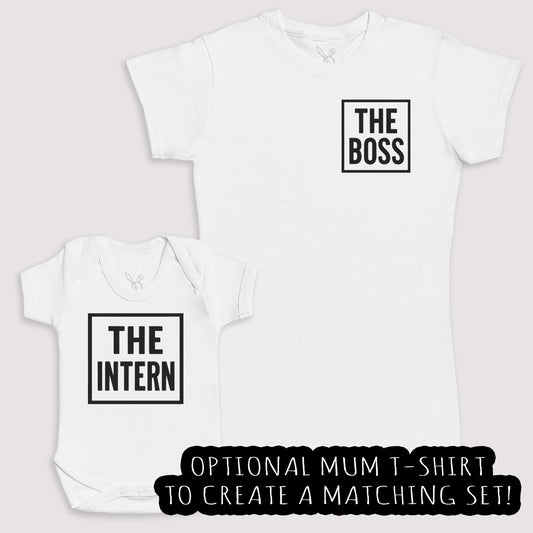 The Intern - Baby Gift Set - Baby Bodysuit Gift Set
