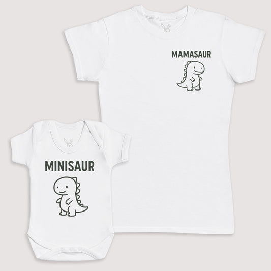 Minisaur - Baby Gift Set - Baby Bodysuit Gift Set