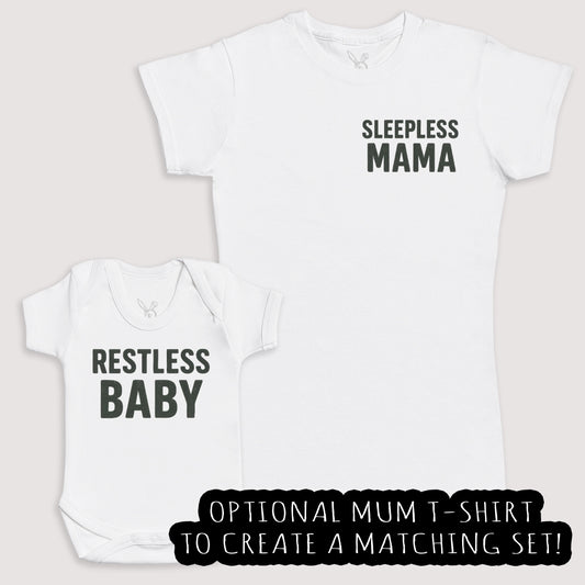 Restless Baby - Baby Gift Set - Baby Bodysuit Gift Set