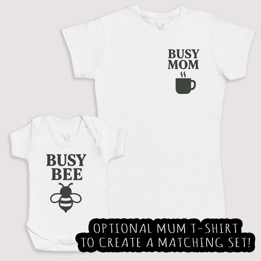 Busy Bee - Baby Gift Set - Baby Bodysuit Gift Set