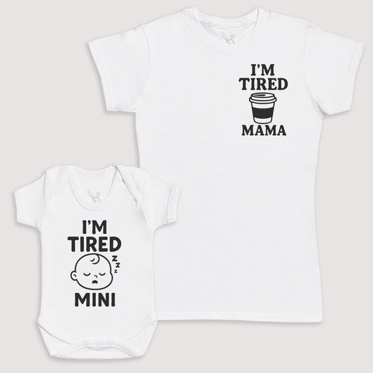 I'm Tired Mini - Baby Gift Set - Baby Bodysuit Gift Set