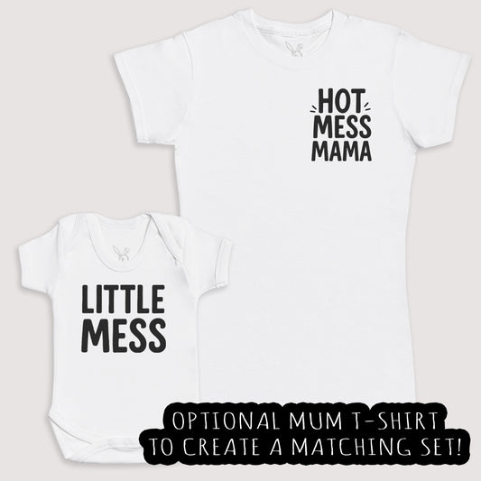 Little Mess - Baby Gift Set - Baby Bodysuit Gift Set