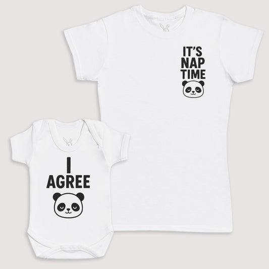 I Agree - Baby Gift Set - Baby Bodysuit Gift Set