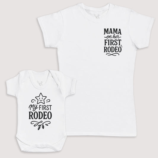 My First Rodeo - Baby Gift Set - Baby Bodysuit Gift Set