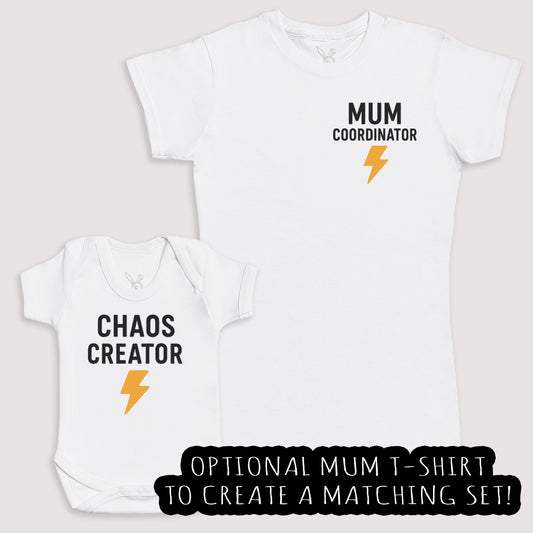 Chaos Creator - Baby Gift Set - Baby Bodysuit Gift Set