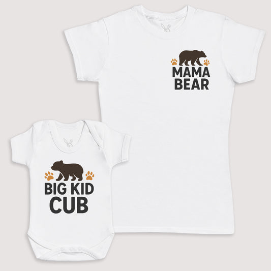 Big Kid Cub - Baby Gift Set - Baby Bodysuit Gift Set