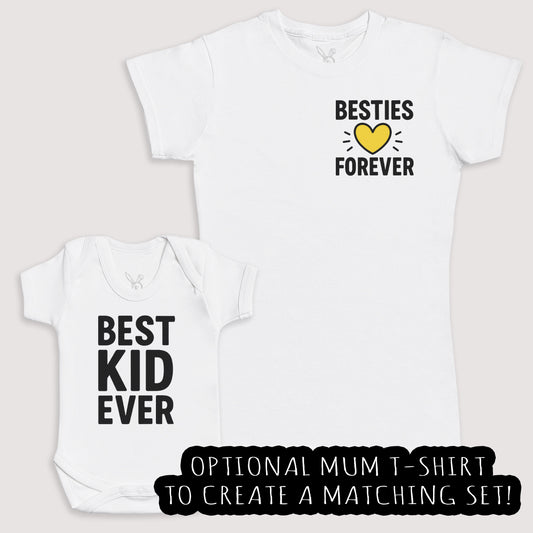 Best Kid Ever - Baby Gift Set - Baby Bodysuit Gift Set