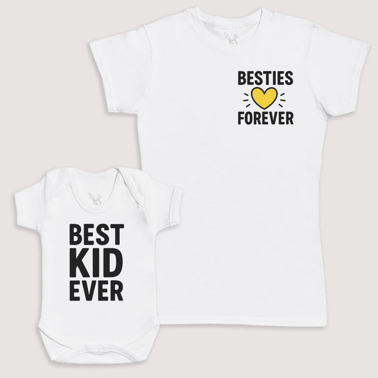 Best Kid Ever - Baby Gift Set - Baby Bodysuit Gift Set