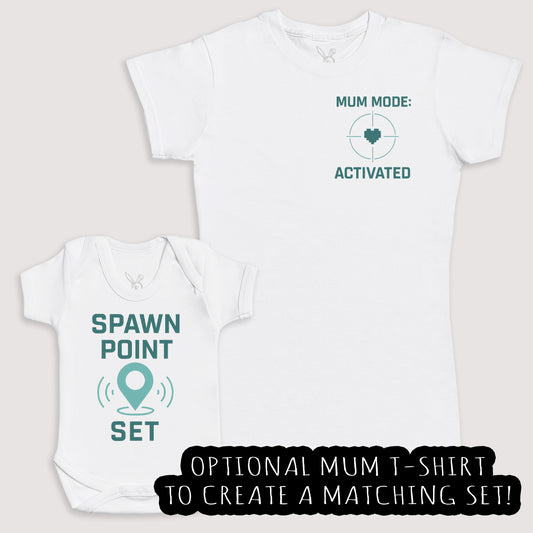 Spawn Point Set - Baby Gift Set - Baby Bodysuit Gift Set