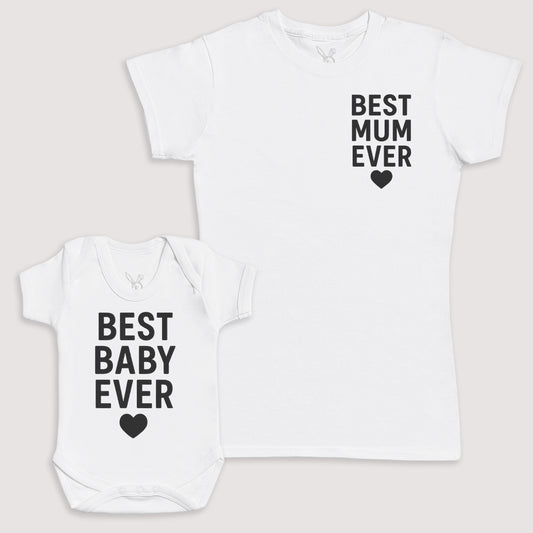 Best Baby Ever - Baby Gift Set - Baby Bodysuit Gift Set
