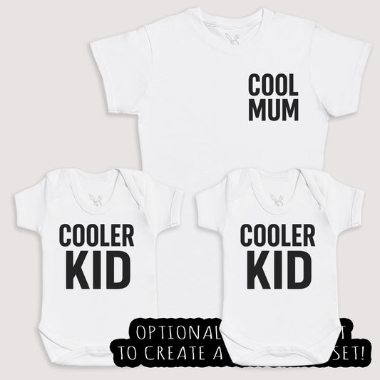 Cooler Kid - Baby Gift Set - Baby Bodysuit Gift Set
