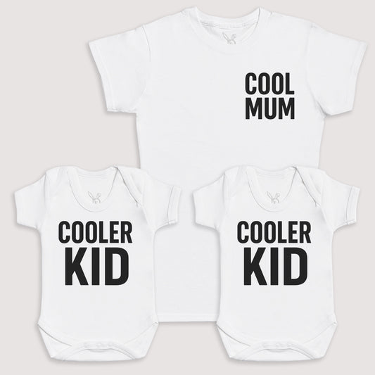 Cooler Kid - Baby Gift Set - Baby Bodysuit Gift Set