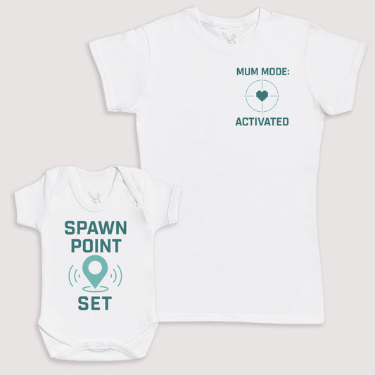 Spawn Point Set - Baby Gift Set - Baby Bodysuit Gift Set