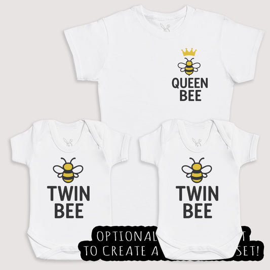 Twin Bee - Baby Gift Set - Baby Bodysuit Gift Set